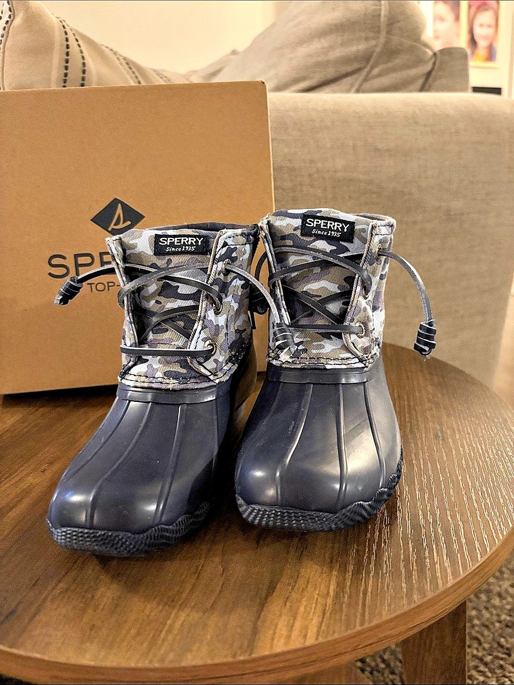 Sperry Saltwater Duck Boot Camo US